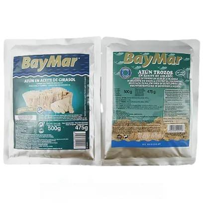 Тунець у соняшниковій олії в фользі БайМар BayMar de girasol 500g Тунець у соняшниковій олії в фользі БайМар BayMar de girasol 500g