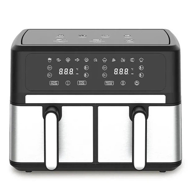 Аэрофритюрница Sokany SK-10041 Air Fryer безмасляного приготовления сенсорное управление 8л 1800Вт Аэрофритюрница Sokany SK-10041 Air Fryer безмасляного приготовления сенсорное управление 8л 1800Вт