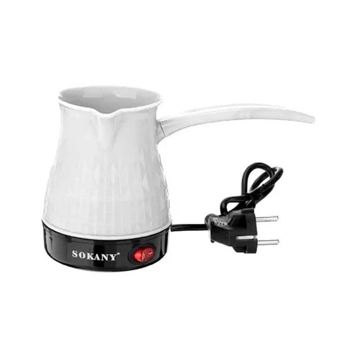 Электрическая турка Sokany SK-219 500мл 500Вт для кофе White Электрическая турка Sokany SK-219 500мл 500Вт для кофе White