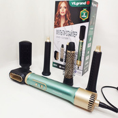 Фен-щётка мультистайлер ViLgrand VHD-1225BR 1200Вт green. Изображение №3