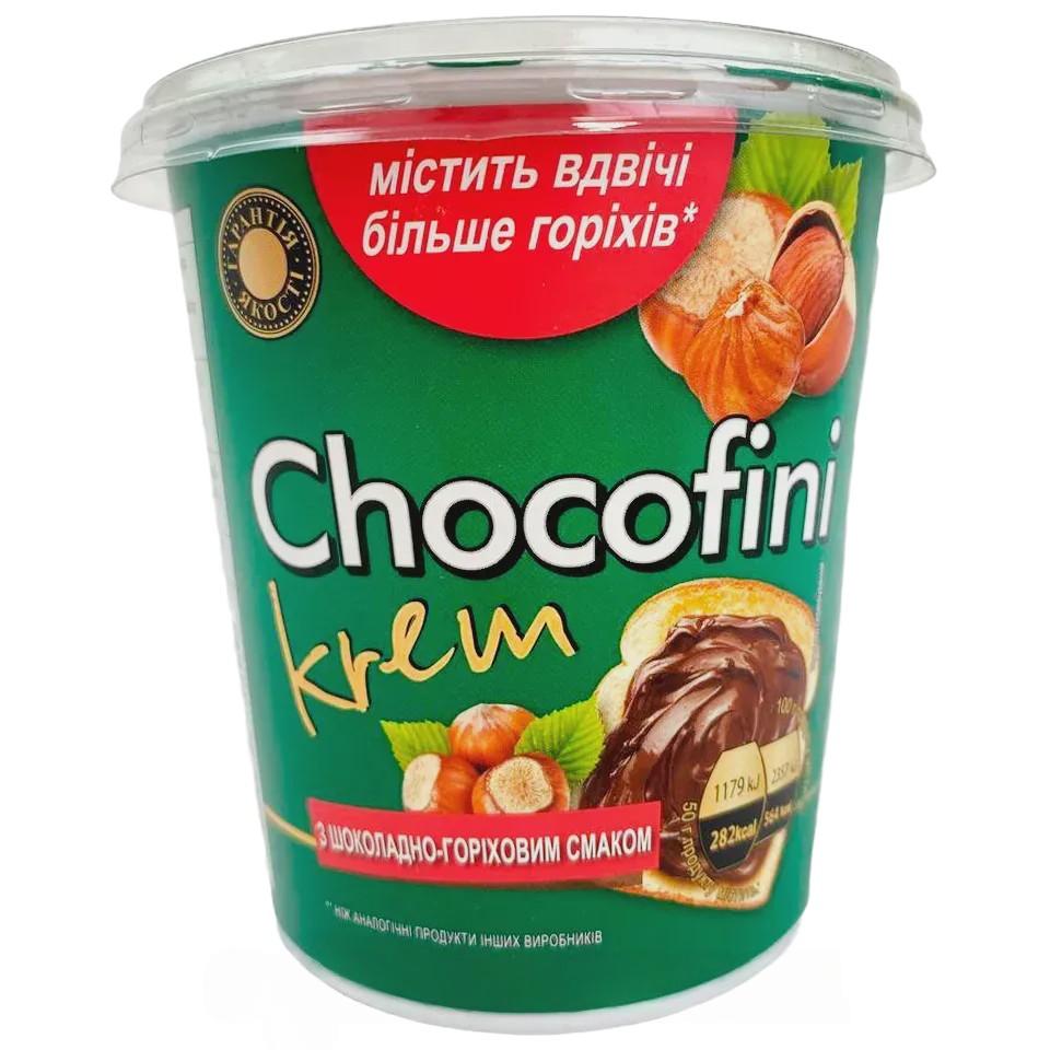 Шоколадная паста лесной орех (Украина) Чокофини Chocofini 400g Шоколадная паста лесной орех (Украина) Чокофини Chocofini 400g