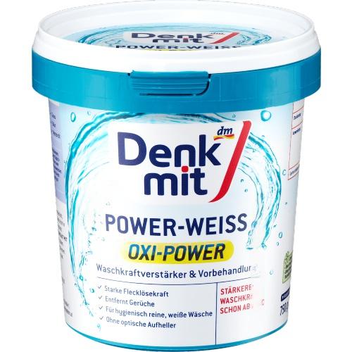 Denkmit Пятновыводитель Oxi Power Weiss 750g Denkmit Пятновыводитель Oxi Power Weiss 750g