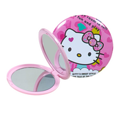 Зеркало косметическое карманное двустороннее с принтом Hello Kitty, 75 мм. Изображение №3 Зеркало косметическое карманное двустороннее с принтом Hello Kitty, 75 мм. Изображение №3