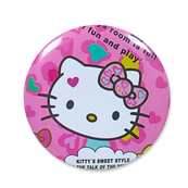 Зеркало косметическое карманное двустороннее с принтом Hello Kitty, 75 мм. Изображение №9 Зеркало косметическое карманное двустороннее с принтом Hello Kitty, 75 мм. Изображение №9
