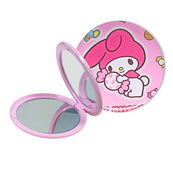 Дзеркало косметичне кишенькове двостороннє з принтом My Melody 75 мм. Зображення №2 Дзеркало косметичне кишенькове двостороннє з принтом My Melody 75 мм. Зображення №2