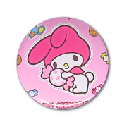 Дзеркало косметичне кишенькове двостороннє з принтом My Melody 75 мм. Зображення №5 Дзеркало косметичне кишенькове двостороннє з принтом My Melody 75 мм. Зображення №5