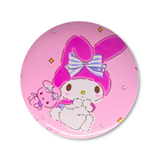 Дзеркало косметичне кишенькове двостороннє з принтом My Melody 75 мм. Зображення №8 Дзеркало косметичне кишенькове двостороннє з принтом My Melody 75 мм. Зображення №8