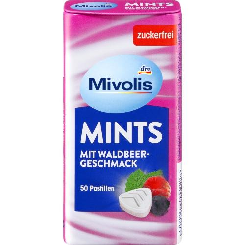 Mivolis Пастилки Mints Лісові ягоди (металевий контейнер) 35г Mivolis Пастилки Mints Лісові ягоди (металевий контейнер) 35г
