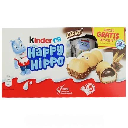 Батончики бегемотики с какао хэппи хиппо Киндер Kinder happy hippo kakao 5*20,7g Батончики бегемотики с какао хэппи хиппо Киндер Kinder happy hippo kakao 5*20,7g