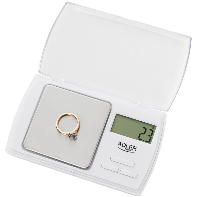 Ваги ювелірні Adler AD 3161 500 г Ваги ювелірні Adler AD 3161 500 г