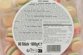 Желейки міні бургер Троллі Trolli burger 600g. Изображение №2