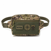Тактична сумка-бананка Multicam для патчів і шевронів Cordura, поясна сумка унісекс 25×17×7 см. Изображение №12 Тактична сумка-бананка Multicam для патчів і шевронів Cordura, поясна сумка унісекс 25×17×7 см. Изображение №12