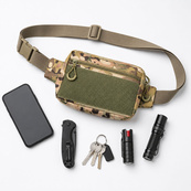 Тактична сумка-бананка Multicam для патчів і шевронів Cordura, поясна сумка унісекс 25×17×7 см. Изображение №14 Тактична сумка-бананка Multicam для патчів і шевронів Cordura, поясна сумка унісекс 25×17×7 см. Изображение №14