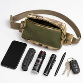 Тактична сумка-бананка Multicam для патчів і шевронів Cordura, поясна сумка унісекс 25×17×7 см. Изображение №16 Тактична сумка-бананка Multicam для патчів і шевронів Cordura, поясна сумка унісекс 25×17×7 см. Изображение №16