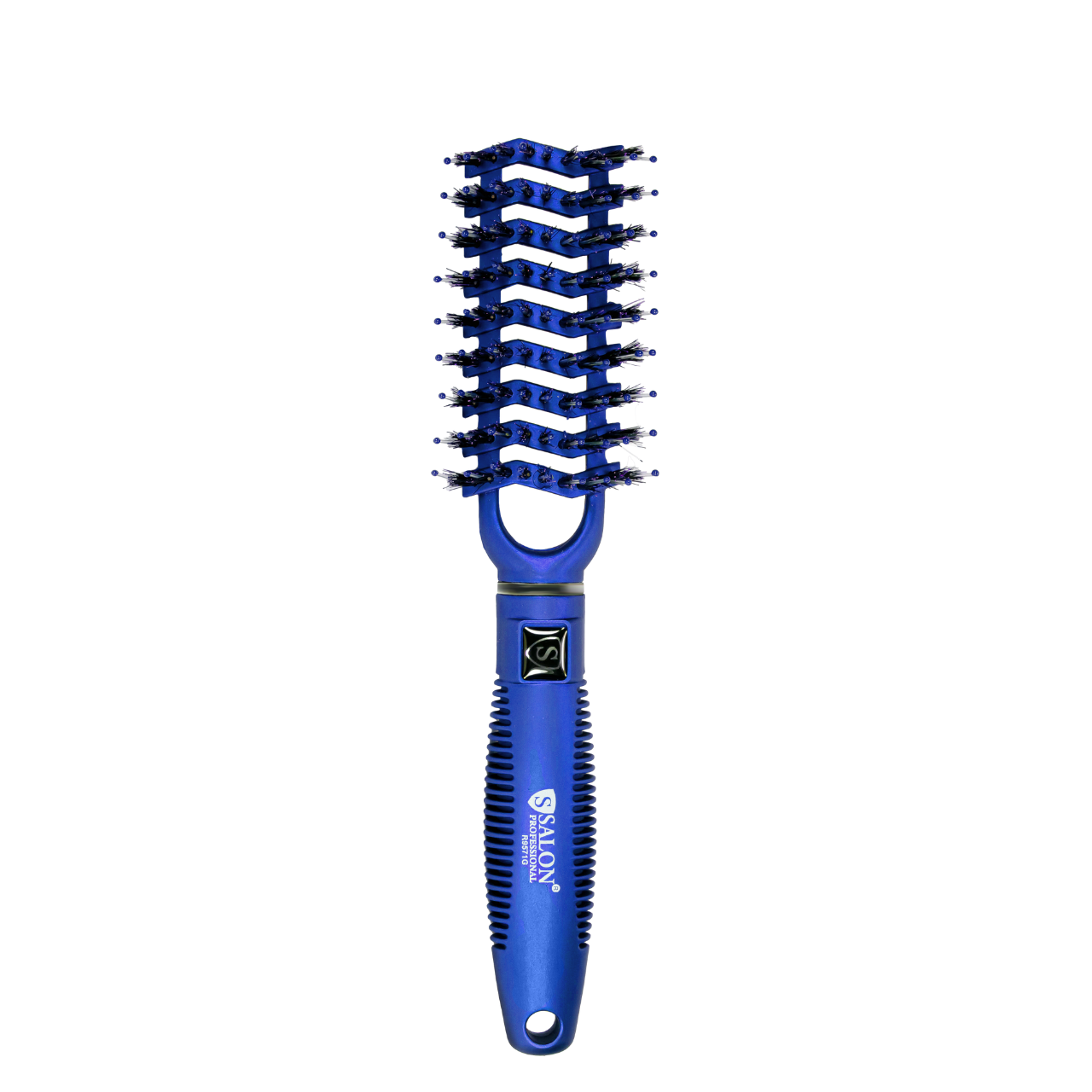 Щетка для волосся продувная Salon Professional 9571G, Синяя Щетка для волосся продувная Salon Professional 9571G, Синяя