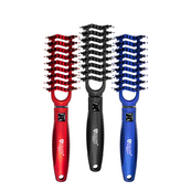 Щетка для волосся продувная Salon Professional 9571G, Синяя. Изображение №4 Щетка для волосся продувная Salon Professional 9571G, Синяя. Изображение №4