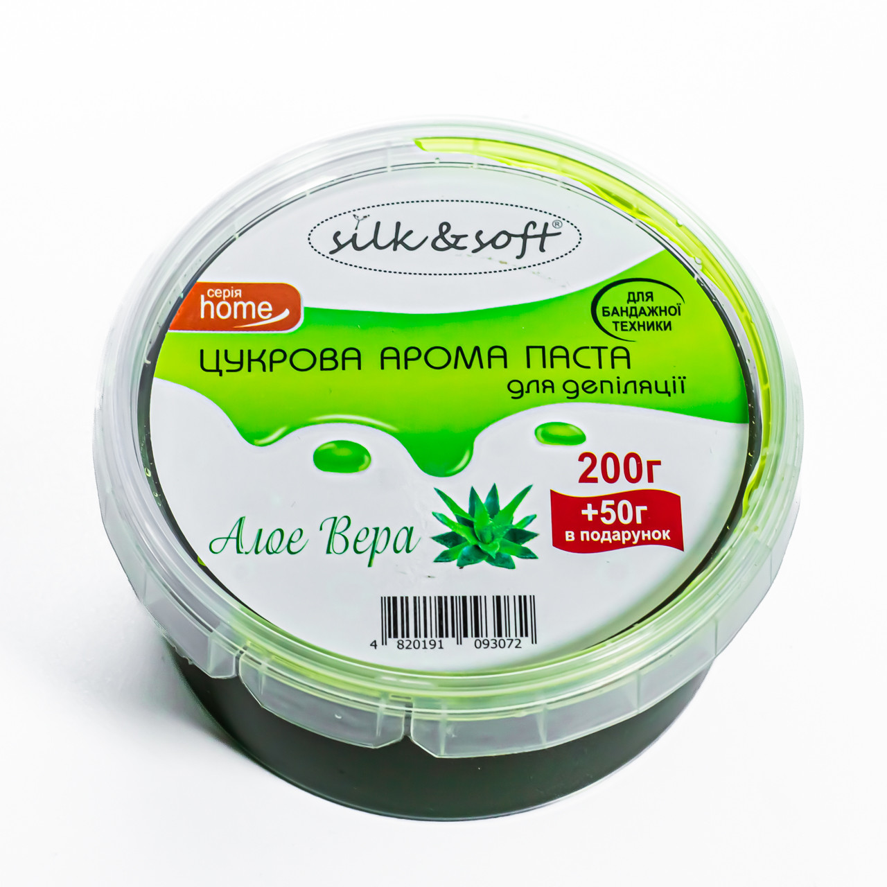 Паста для шугаринга бандажная Silk & Soft 250 г № 01 Паста для шугаринга бандажная Silk & Soft 250 г № 01