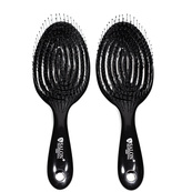 Щетка для волосся продувная Salon Professional массажная, черная. Изображение №2 Щетка для волосся продувная Salon Professional массажная, черная. Изображение №2