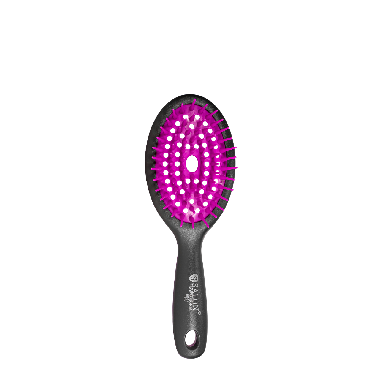Щетка для волос массирующая продувная Salon Professional 8H061 Фиолетовая Щетка для волос массирующая продувная Salon Professional 8H061 Фиолетовая