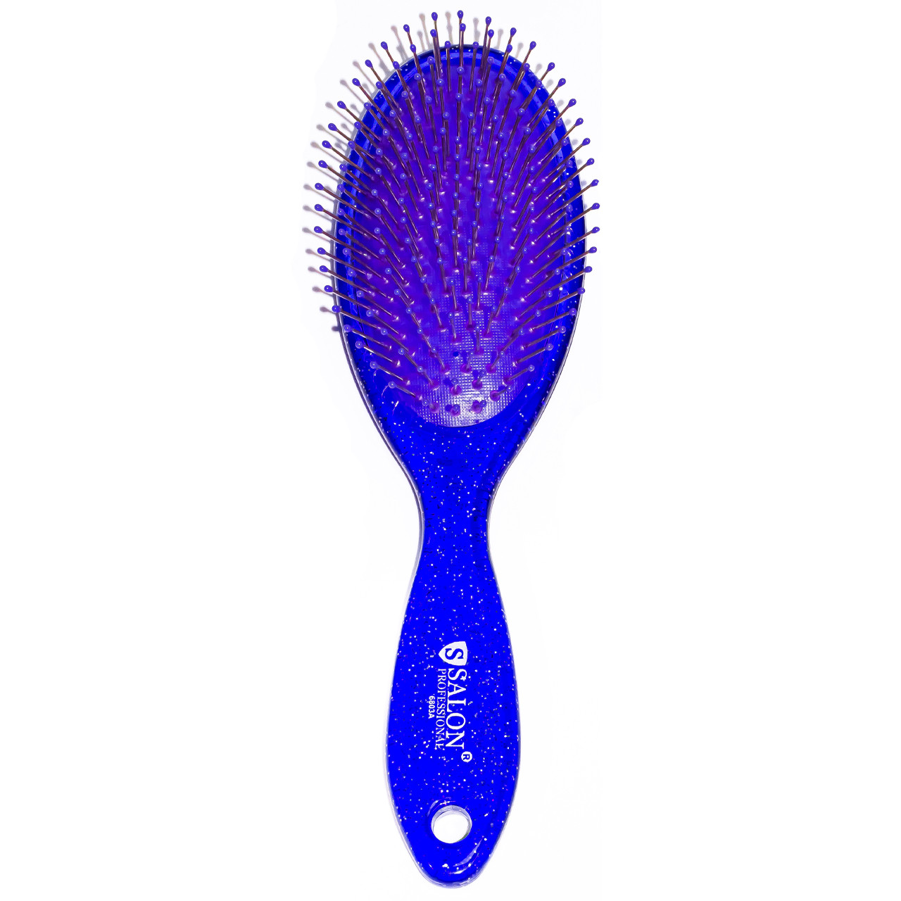 Щетка для волос массажная Salon Professional 6803 A SL Синяя Щетка для волос массажная Salon Professional 6803 A SL Синяя