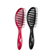 Щетка для волосся скелетная Salon Professional продувная 18004, Бордовый. Изображение №4 Щетка для волосся скелетная Salon Professional продувная 18004, Бордовый. Изображение №4