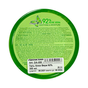 Гель для лица и тела увлажняющий Dizao Danjia Aloe Vera 92% 300 мл. Изображение №3