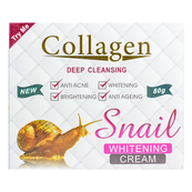 Крем для лица Collagen Snail Deep Cleaning отбеливающий 80 г. Изображение №4 Крем для лица Collagen Snail Deep Cleaning отбеливающий 80 г. Изображение №4