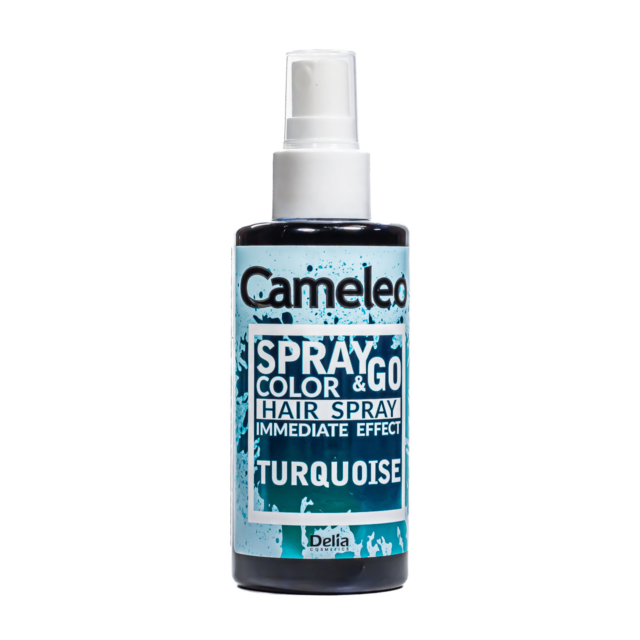 Оттеночный спрей для волос Delia Cosmetics Cameleo Spray&Go Turquoise 150 мл Оттеночный спрей для волос Delia Cosmetics Cameleo Spray&Go Turquoise 150 мл
