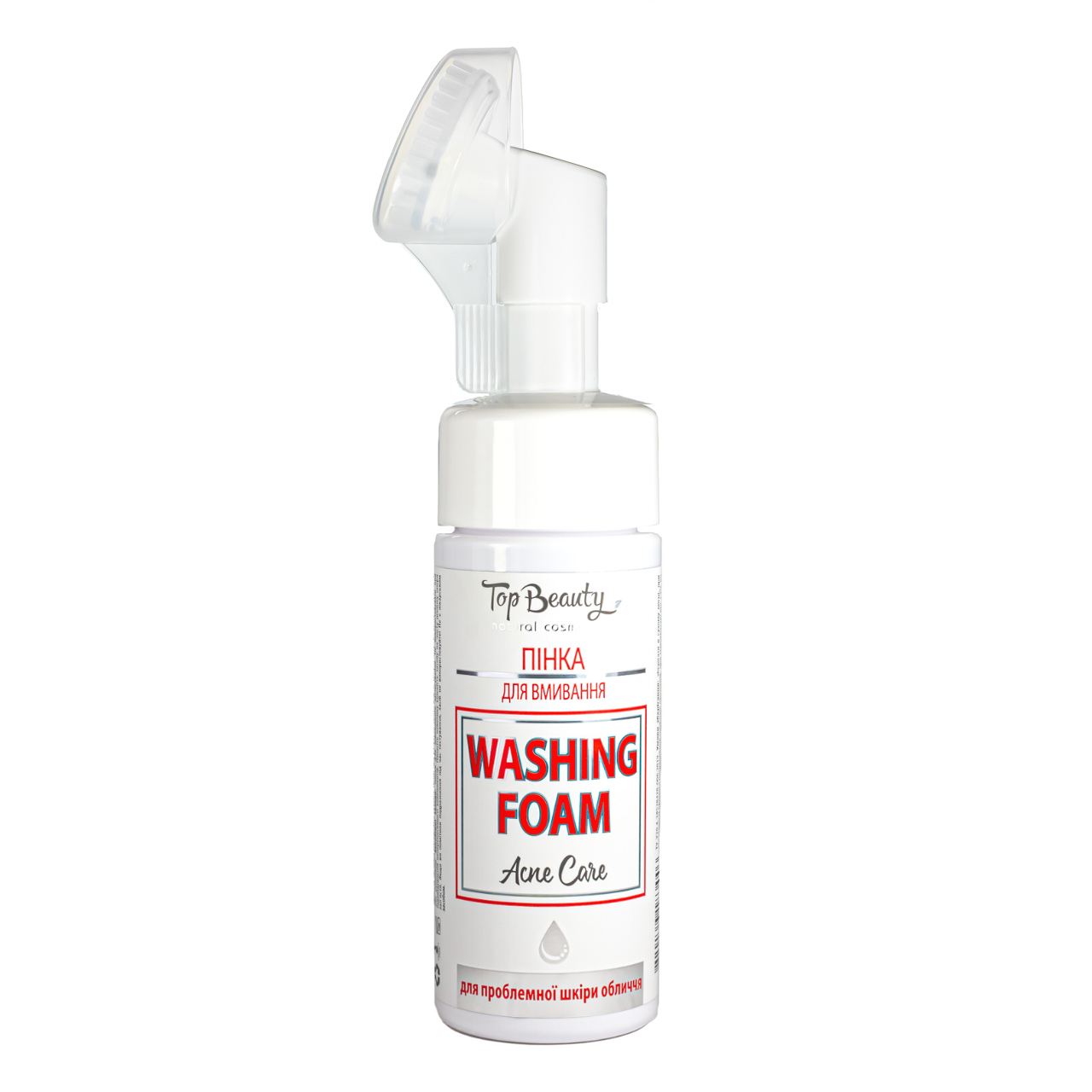 Пінка для вмивання обличчя Top Beauty Washing Foam Acne Care для проблемної шкіри 170 мл Пінка для вмивання обличчя Top Beauty Washing Foam Acne Care для проблемної шкіри 170 мл