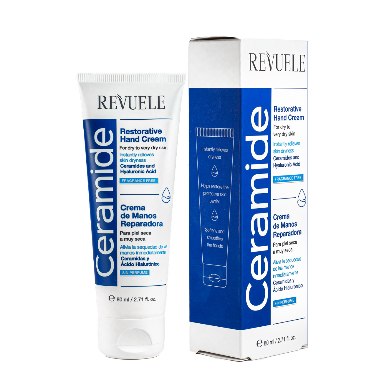 Крем для рук Revuele Ceramide восстанавливающий 80 мл Крем для рук Revuele Ceramide восстанавливающий 80 мл