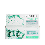 Гель-филлер для контура глаз Revuele Hydralift Hyaluron Gel Filler разглаживающий 25 мл. Изображение №4 Гель-филлер для контура глаз Revuele Hydralift Hyaluron Gel Filler разглаживающий 25 мл. Изображение №4