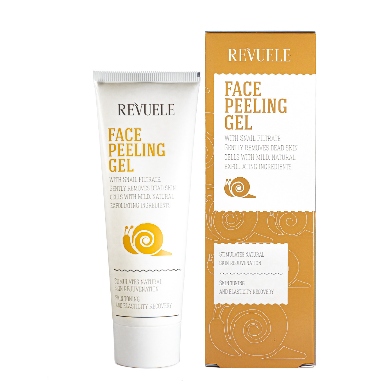 Гель пилинг для лица Revuele Face Peeling Gel With Snail Filtrate с муцином улитки 80 мл Гель пилинг для лица Revuele Face Peeling Gel With Snail Filtrate с муцином улитки 80 мл