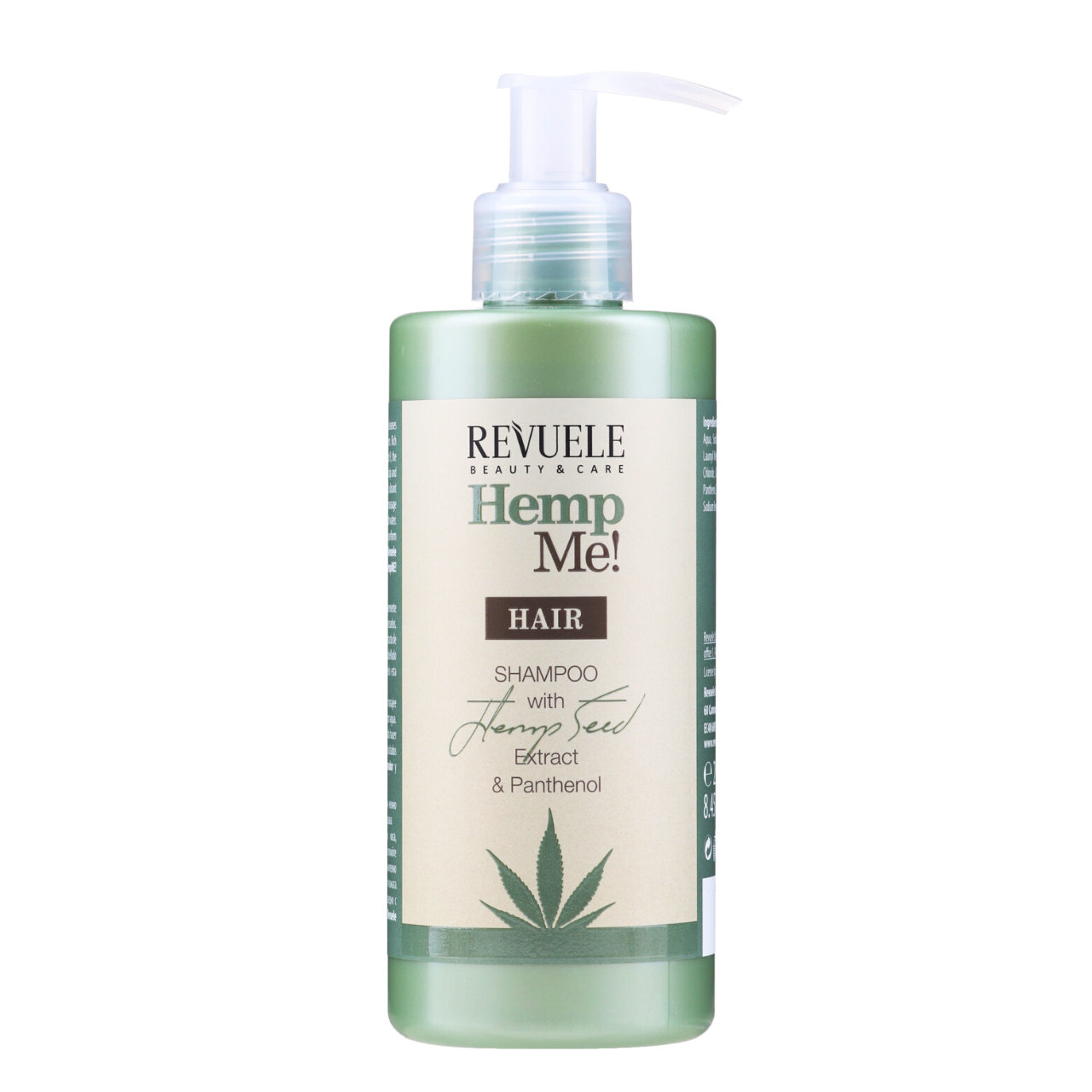 Шампунь для волос Reveuele Hemp Me Hair Shampoo с маслом семян конопли 250 мл Шампунь для волос Reveuele Hemp Me Hair Shampoo с маслом семян конопли 250 мл