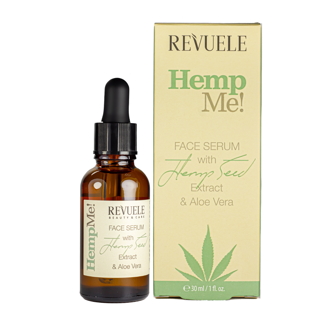Сыворотка для лица Revuele Hemp Me Face Serum With Hemp Seed с конопляным маслом 30 мл Сыворотка для лица Revuele Hemp Me Face Serum With Hemp Seed с конопляным маслом 30 мл