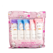 Набор кремов для рук Luofmiss Moisturize Hand Cream 5 штук с цветочными экстрактами 30 мл. Изображение №3