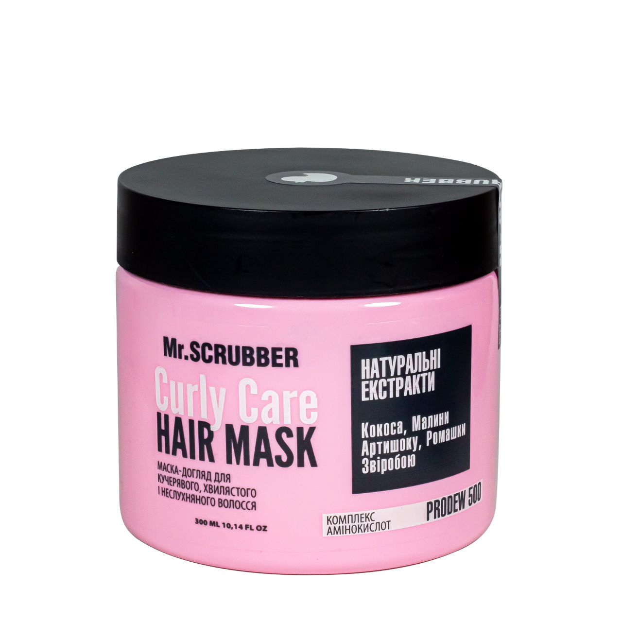 Маска для кудрявых волос Mr. Scrubber Curly Care для кудрявых волос 300 мл Маска для кудрявых волос Mr. Scrubber Curly Care для кудрявых волос 300 мл