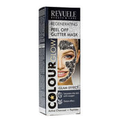 Маска пленка для лица регенерирующая Revuele Color Glow Regenerating Pell-Off Glitter Mask. Изображение №4