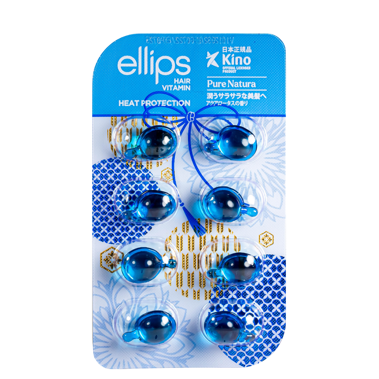 Витамины для волос ELLIPS Сила Лотоса Pure Natura Hair Vitamin 8 шт*1 мл Витамины для волос ELLIPS Сила Лотоса Pure Natura Hair Vitamin 8 шт*1 мл