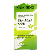 Маска-стик для лица Guanjing Clay Mask Stick с экстрактом зеленого чая 40 г. Изображение №4