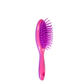 Щетка для волосся массажная пластиковая овальная Salon Professional, розовая. Изображение №2 Щетка для волосся массажная пластиковая овальная Salon Professional, розовая. Изображение №2