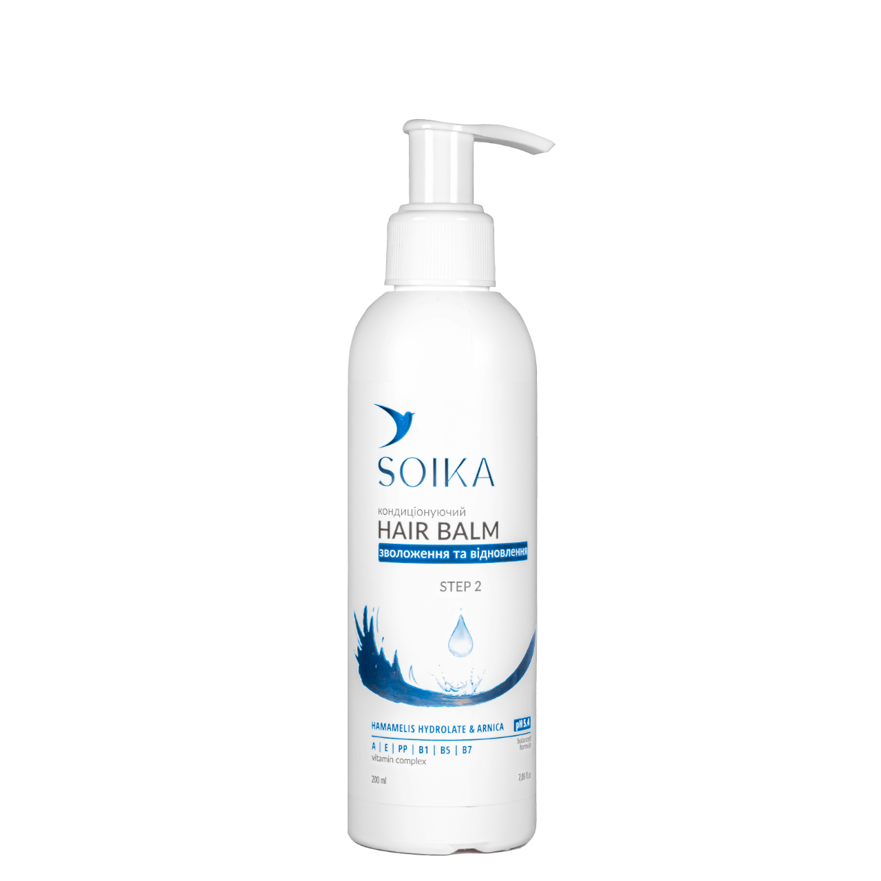 Бальзам для волос кондиционирующий Soika Hair Balm "Увлажнение и восстановление" Бальзам для волос кондиционирующий Soika Hair Balm "Увлажнение и восстановление"