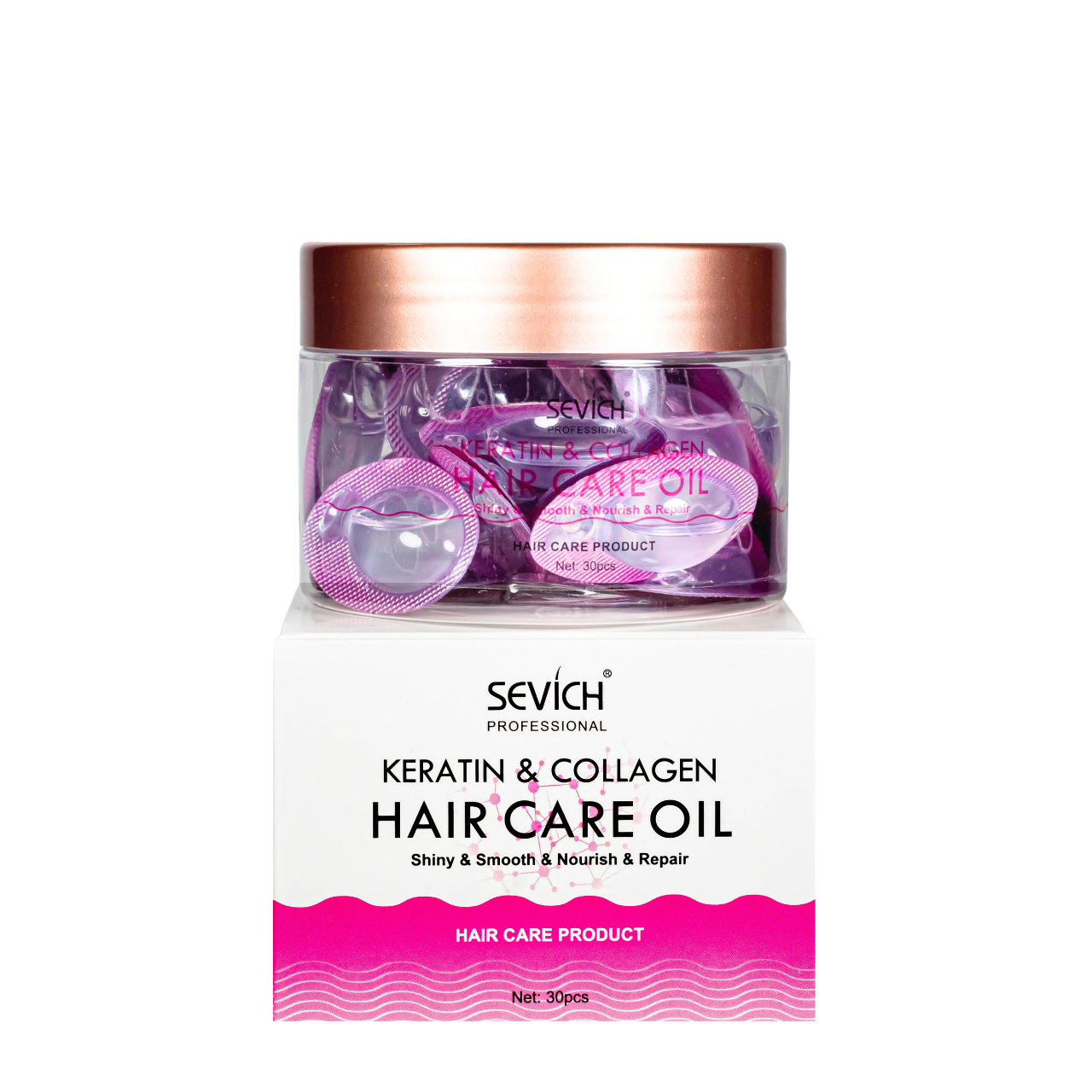 Капсулы для волос с кератином и коллагеном Sevich Keratin Collagen Hair Care Oil 30 шт Капсулы для волос с кератином и коллагеном Sevich Keratin Collagen Hair Care Oil 30 шт