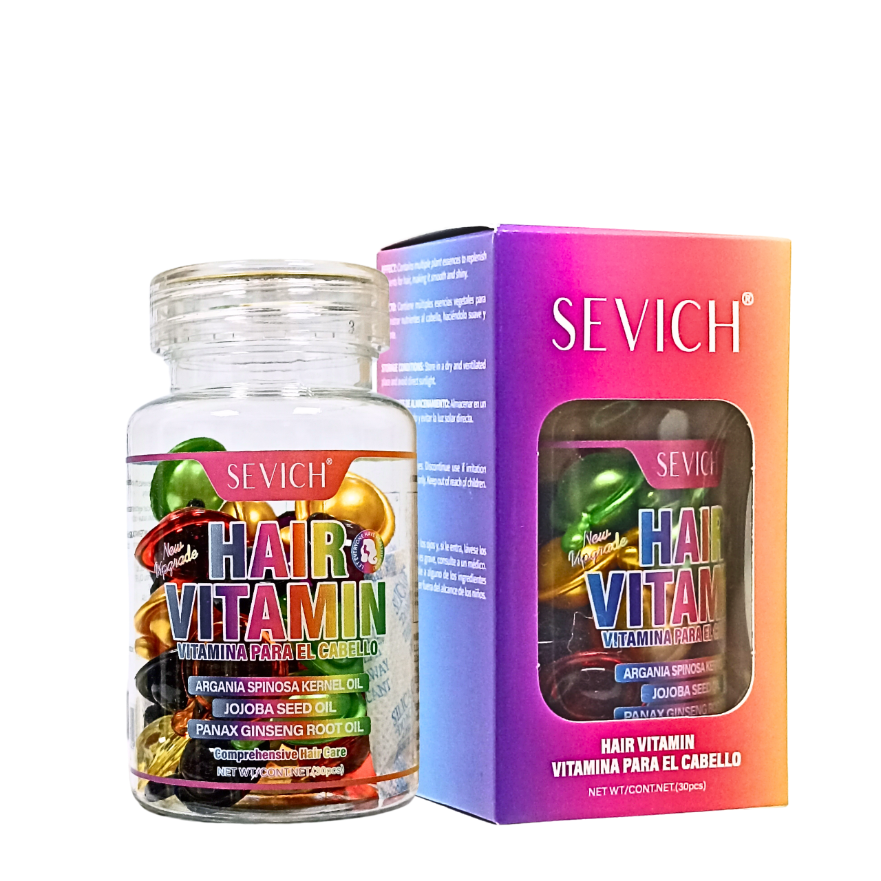 Вітаміни для волосся в капсулах мікс Sevich Hair Vitamin Mix, 30 шт. Вітаміни для волосся в капсулах мікс Sevich Hair Vitamin Mix, 30 шт.