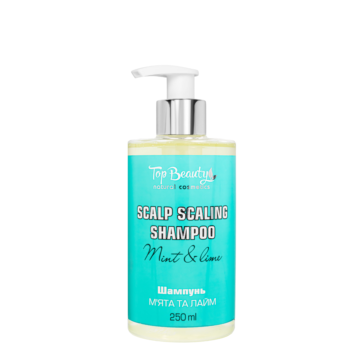 Шампунь для глубокого очищения кожи головы Top Beauty Mint&Lime, 250 мл Шампунь для глубокого очищения кожи головы Top Beauty Mint&Lime, 250 мл