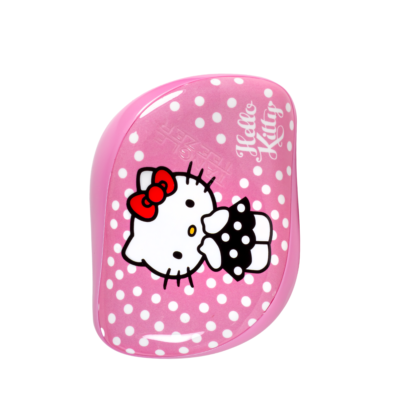 Гребень-выпрямитель для спутанных волос с крышкой SALON, Hello Kitty светло-розовая Гребень-выпрямитель для спутанных волос с крышкой SALON, Hello Kitty светло-розовая