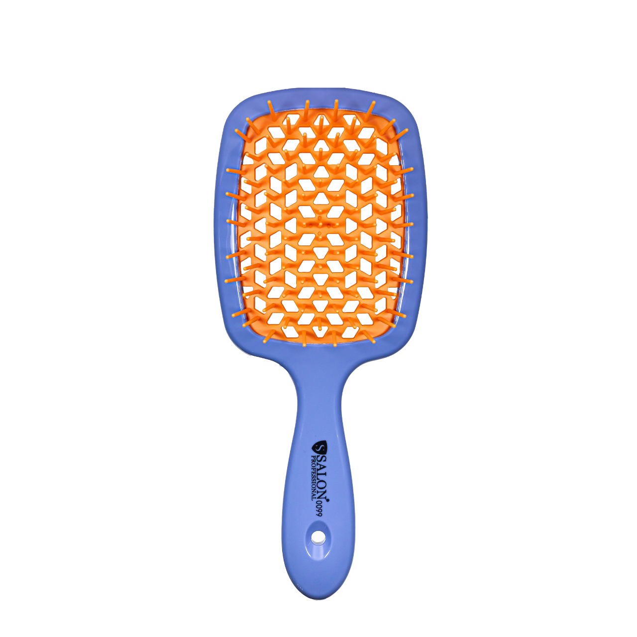 Щетка для волос Salon Professional продувная 20 см SP0099 SL, Синяя с оранжевым Щетка для волос Salon Professional продувная 20 см SP0099 SL, Синяя с оранжевым