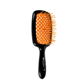 Щетка для волос Salon Professional продувная 20 см SP0099 SL, Черная с оранжевым. Изображение №3 Щетка для волос Salon Professional продувная 20 см SP0099 SL, Черная с оранжевым. Изображение №3