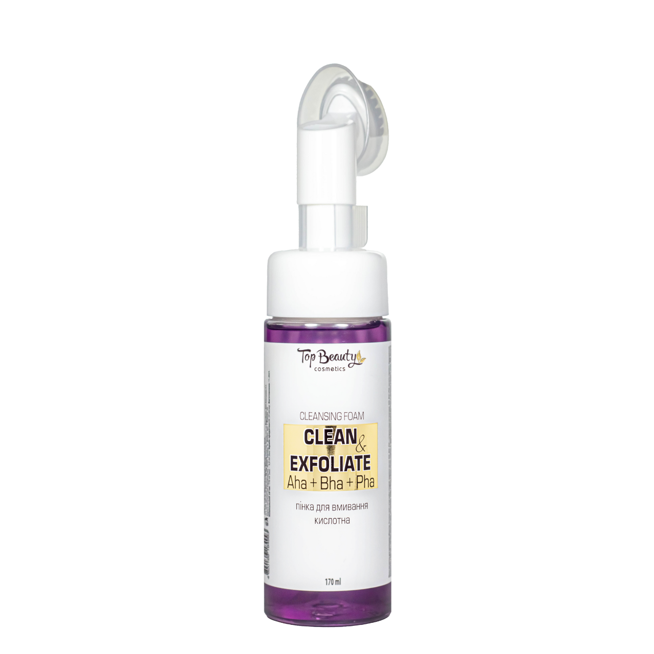 Пенка для умывания кислотная Top Beauty Clean&Exfoliate, 170 мл Пенка для умывания кислотная Top Beauty Clean&Exfoliate, 170 мл