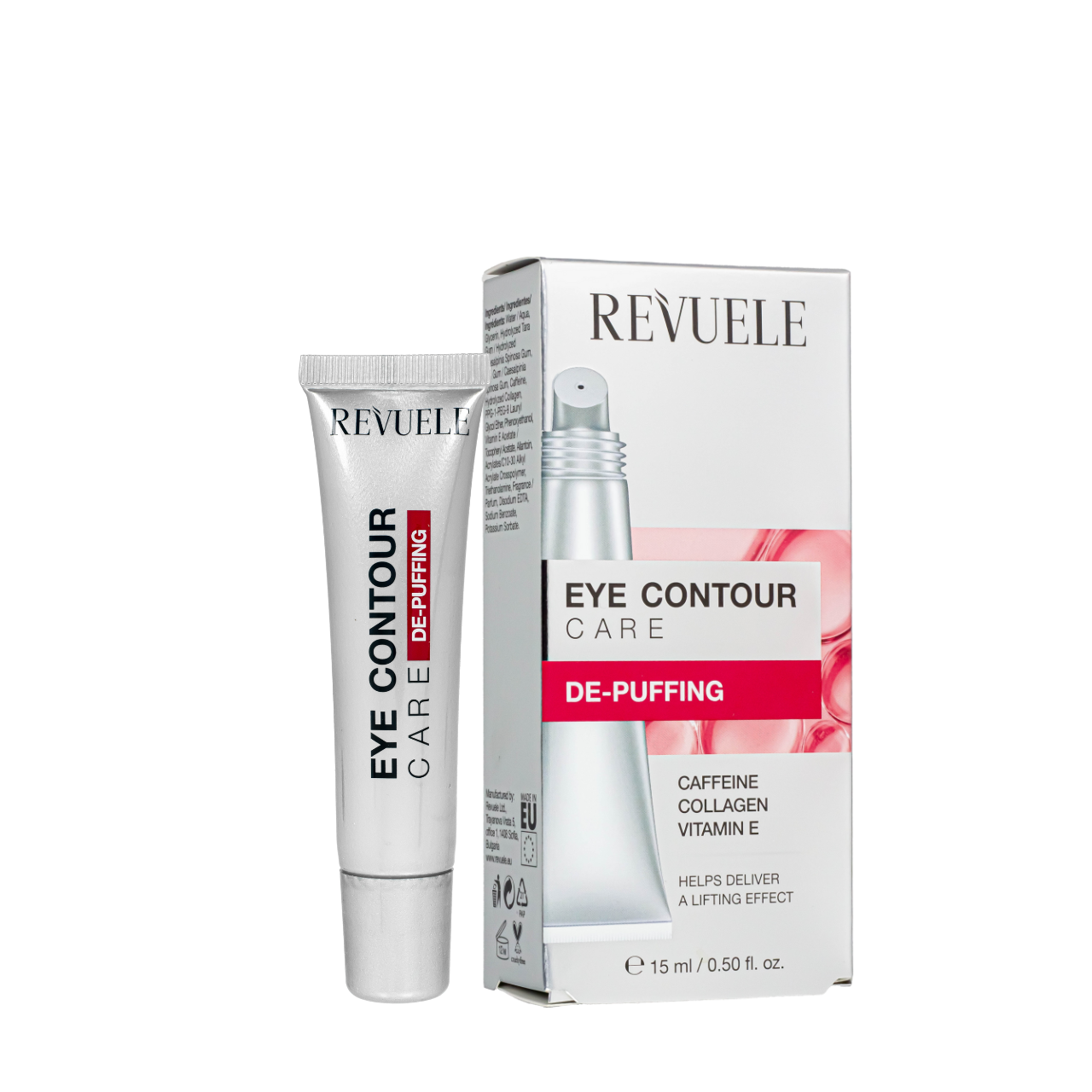 Гель для кожи вокруг глаз от отеков Revuele De-Puffing 15 мл Гель для кожи вокруг глаз от отеков Revuele De-Puffing 15 мл