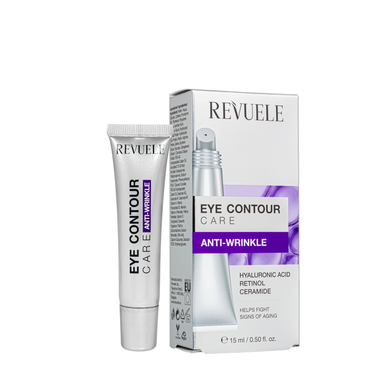 Гель для кожи вокруг глаз от морщин Revuele Anti-Wrinkle 15 мл Гель для кожи вокруг глаз от морщин Revuele Anti-Wrinkle 15 мл